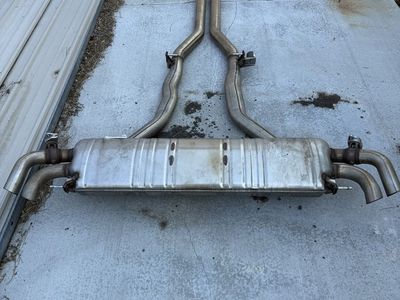 2023 BMW XM5 full 3 inch exhaust with dampeners