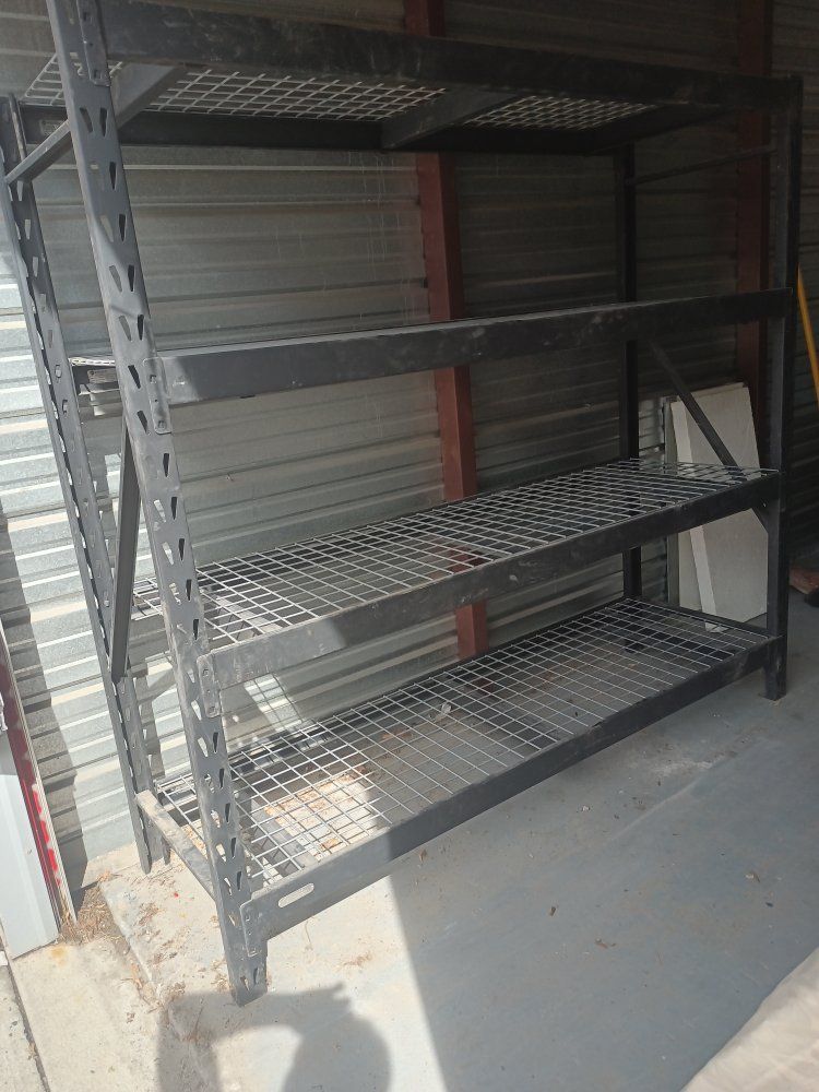 metal adjustable shelf' 8ftwx6fthx2ftd