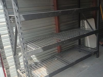 metal adjustable shelf' 8ftwx6fthx2ftd
