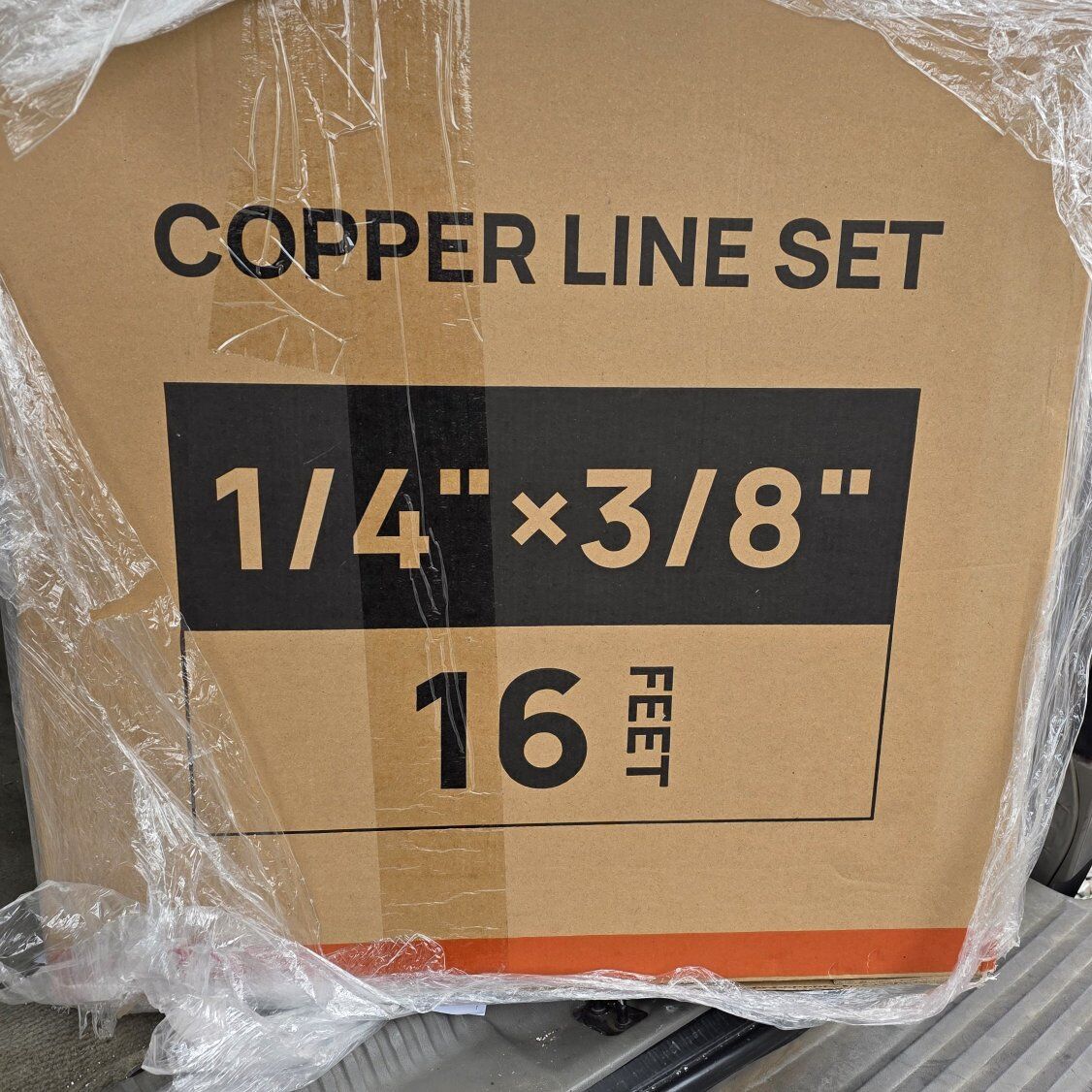 New Copper Line Set