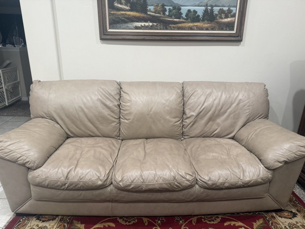 Leather Couch