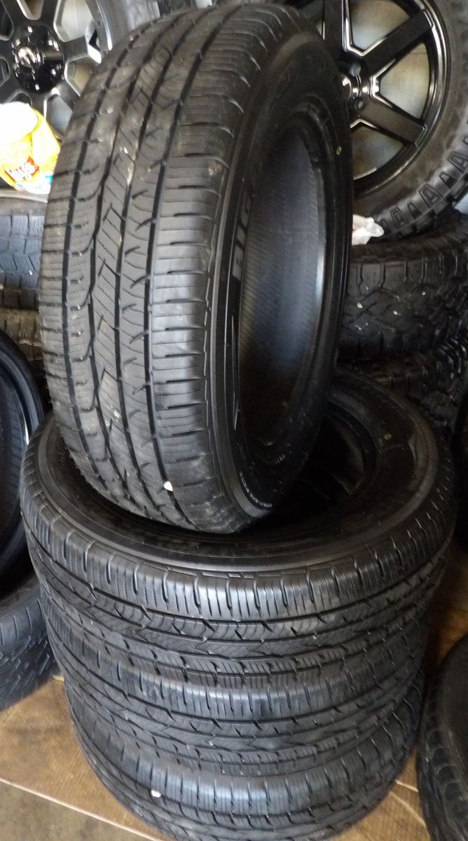 225/65R17 BIG O LEGACY A/S PLUS SET OF USED TIRES