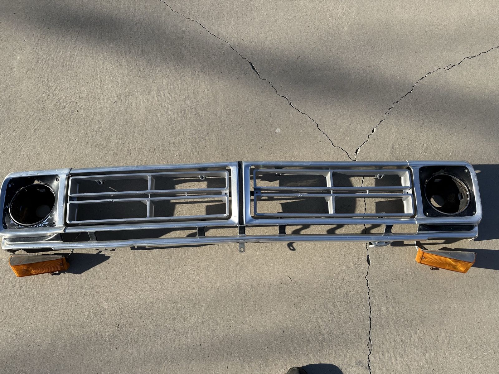 70-72 Ford Truck Grill and Turn Lights.
