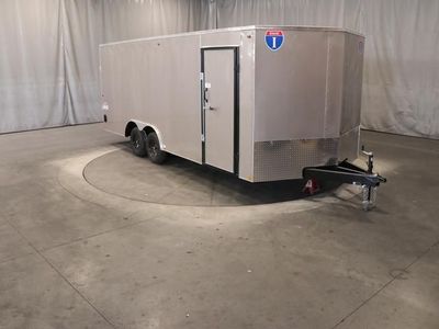 102x20' Victory V-Nose Enclosed Car Carrier Trailer For Sale