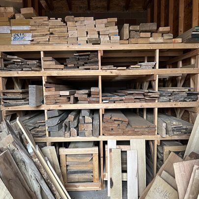 Hardwood Lumber - from the Midwest - Rough Sawn and Kiln Dried