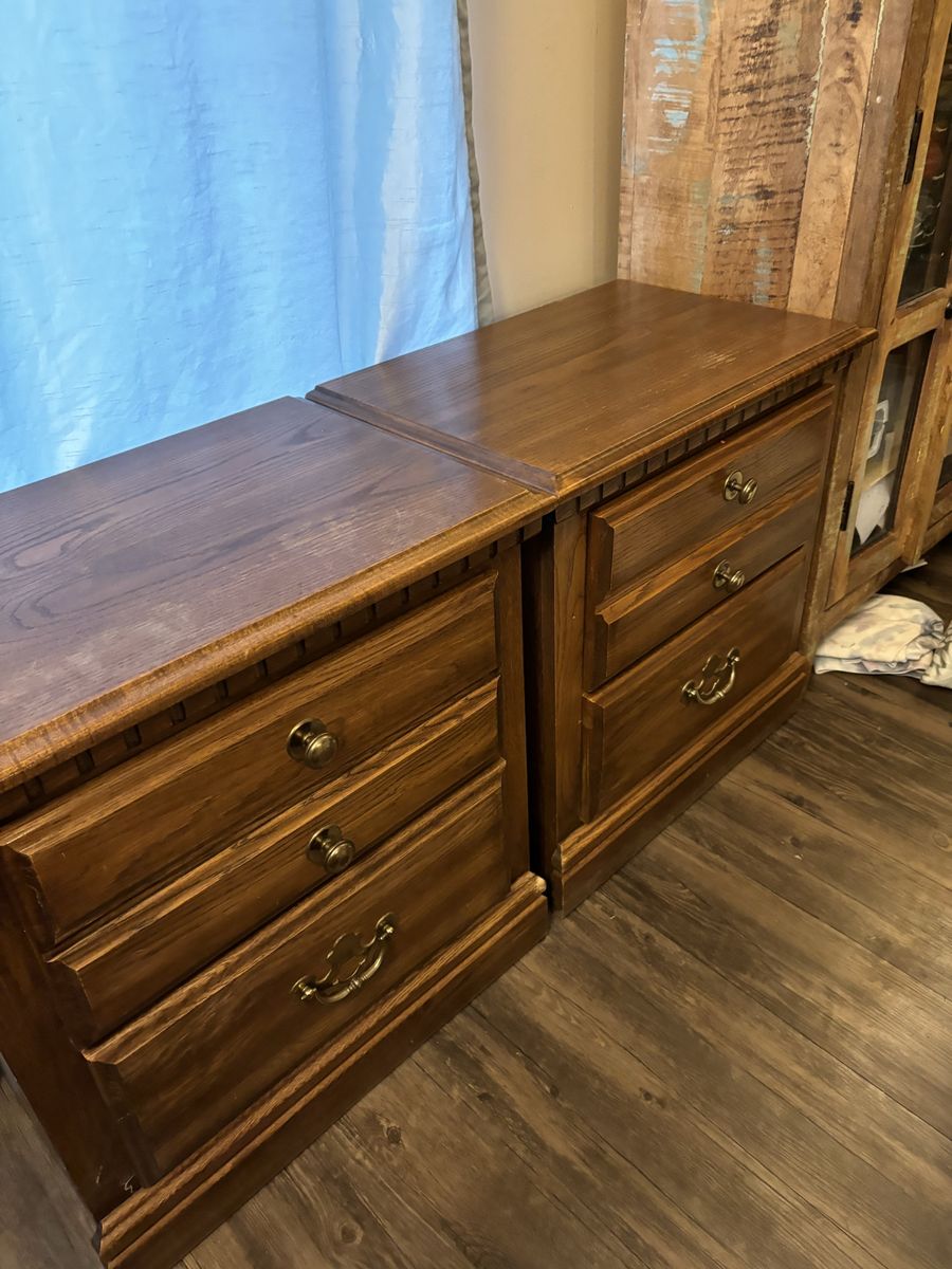 Sturdy, well cared for nightstands