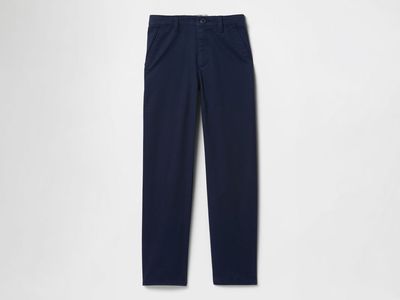 Gap Kids Lived-In Uniform Straight Leg Chino Pants - Navy Blue - BOYS Size 14 NEW