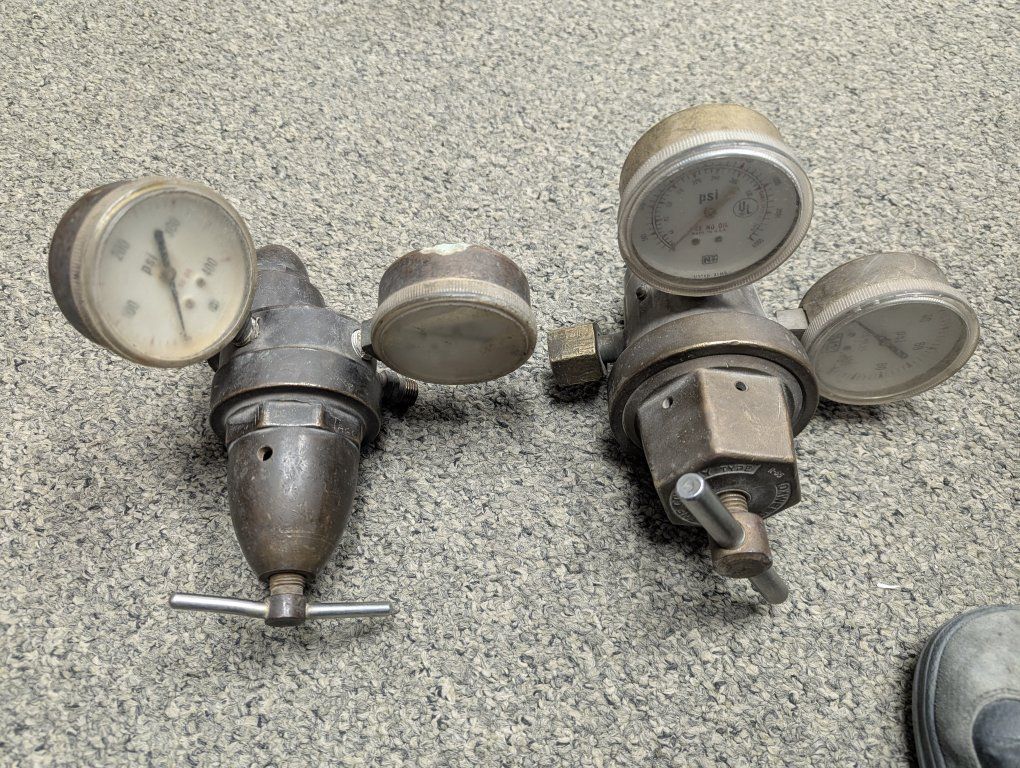 Oxy-Acetylene torch regulators $40 obo