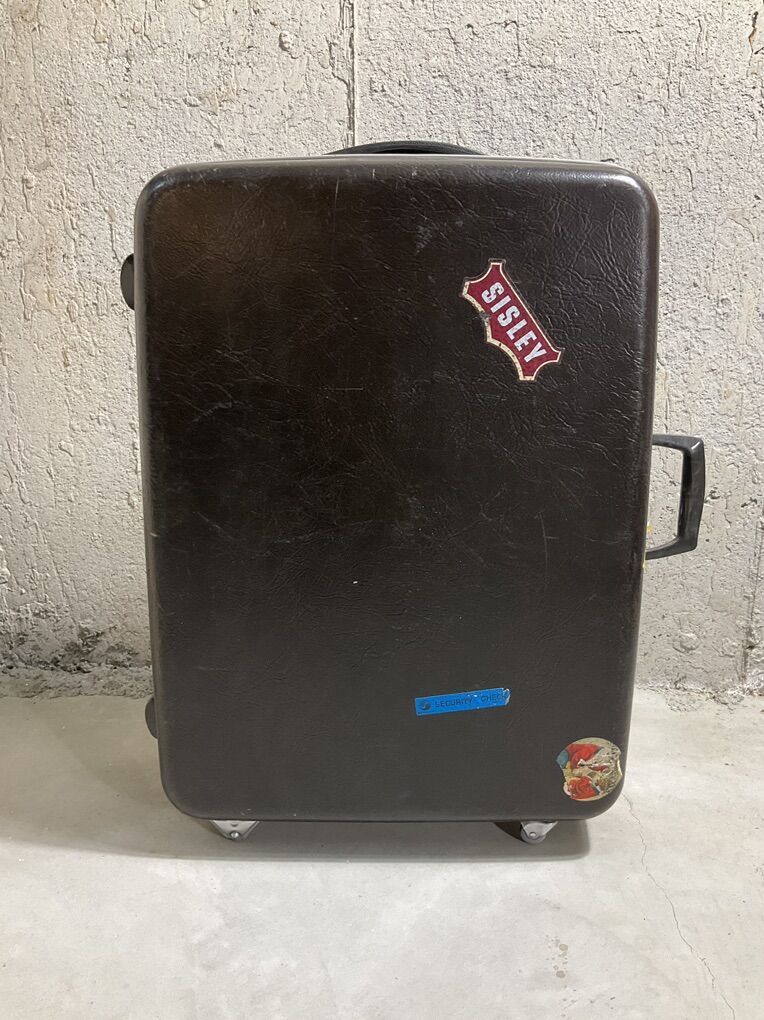 Vintage Samsonite suitcase Dark Brown 27 x 18 x 8
