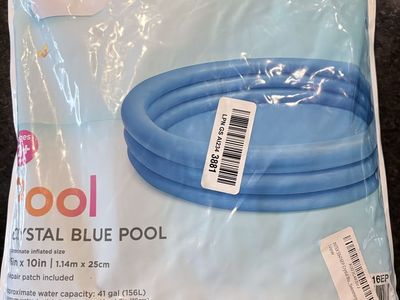 Intex Crystal Blue Inflatable Pool 45" x 10"