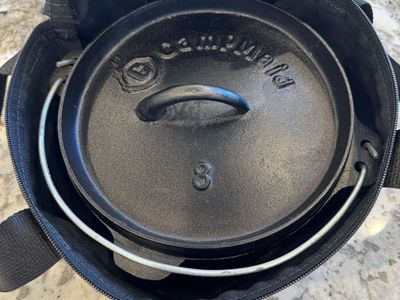 Campmaid 8 Dutch Oven With Case