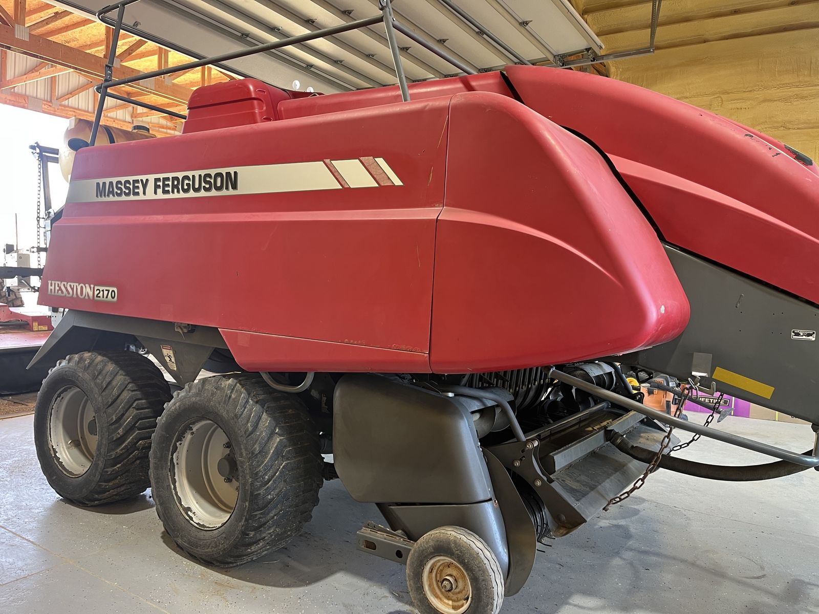 2012 Massey Ferguson 2170 3x4 Square Baler