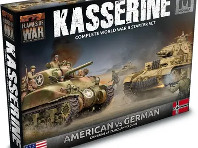Flames of War: Kasserine Complete WWII Starter Set (Brand New / Sealed)