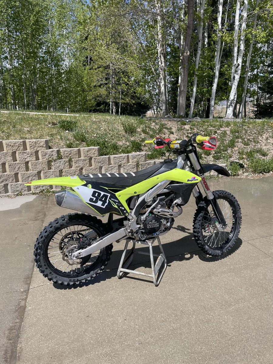 2018 kx450 dirt bike