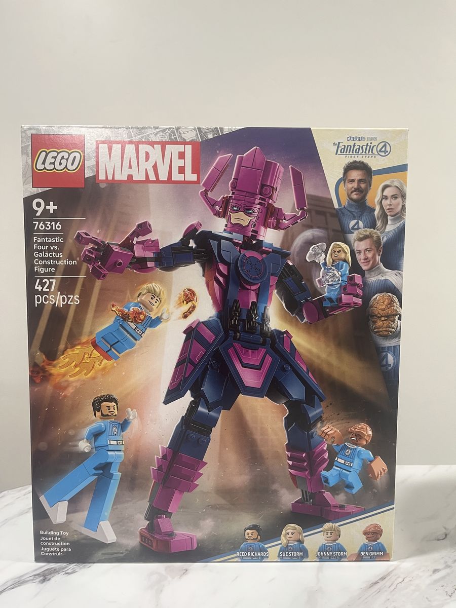 LEGO Marvel Fantastic Four vs. Galactus Construction Figure 76316