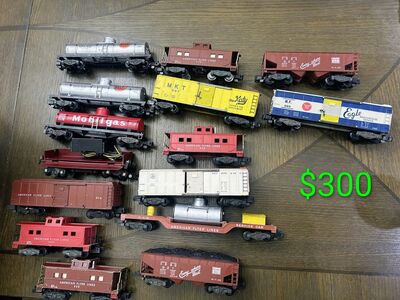 Group of American Flyer Trains