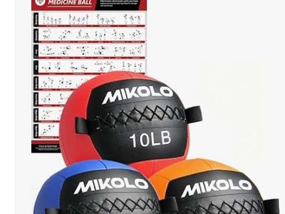 10,14,20 lb wallball set
