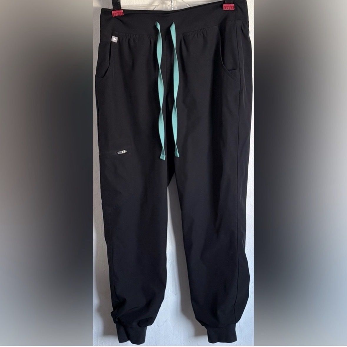 Figs Black Jogger Scrub Pants Size XS/P