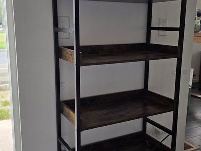 Adjustable 6 Tier Open Bookcase