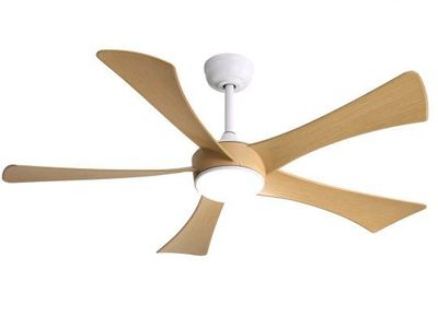 POPFIN 52 Inch Ceiling Fan with 22W LED Light and Remote Control