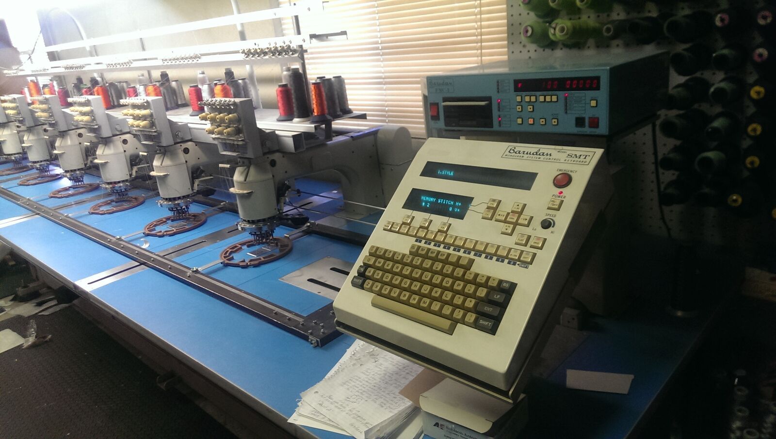 Six head Embroidery Machine