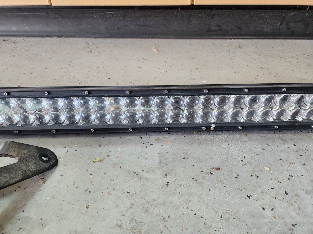 50" light bar and mounts for jeep TJ