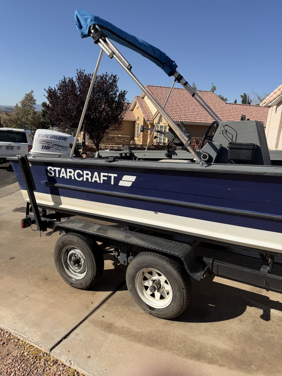 1971 Starcraft 16' Center Console – 110HP Evinrude,