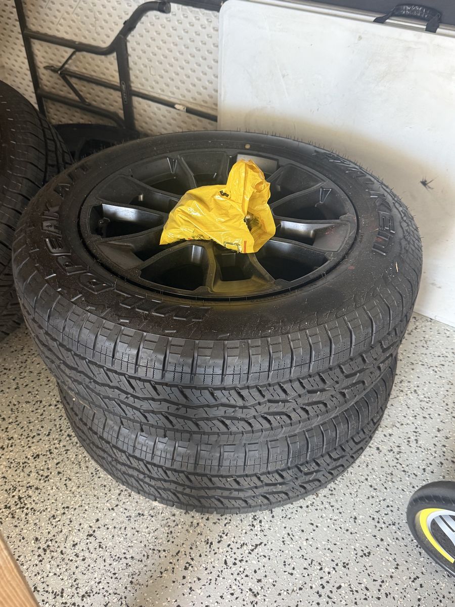 Toyota TRD Wheels & Falken Wildpeak A/T Tires Set