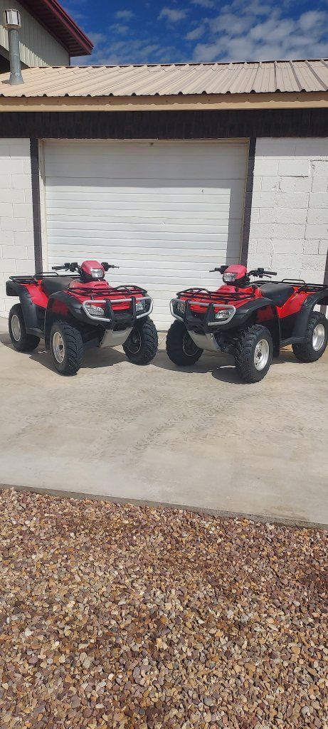 Two - 2007 Honda TRX500 Rubicon – $3,950 (Each)