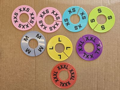 Clothing size dividers