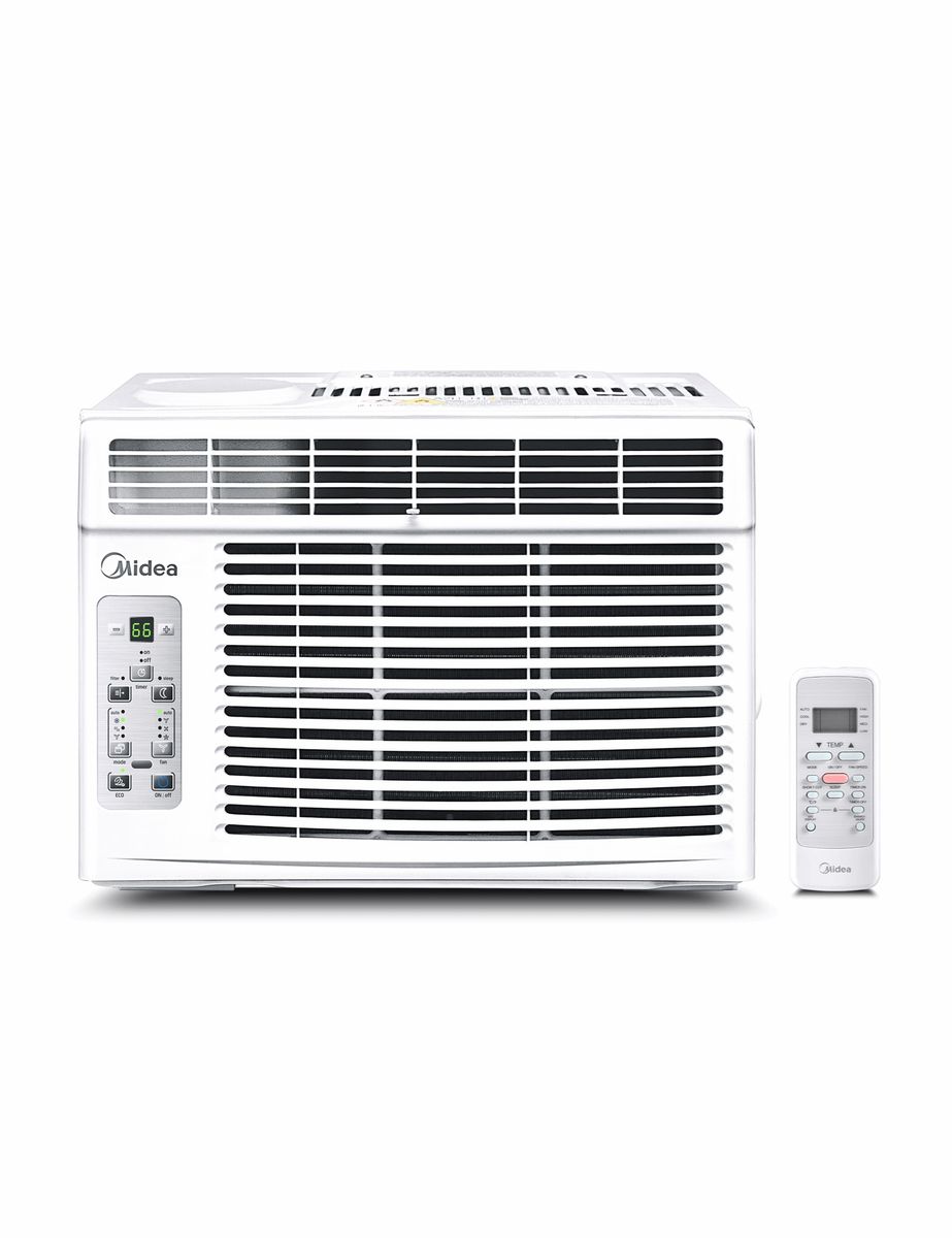 Midea White Window Air Conditioner with Remote Control