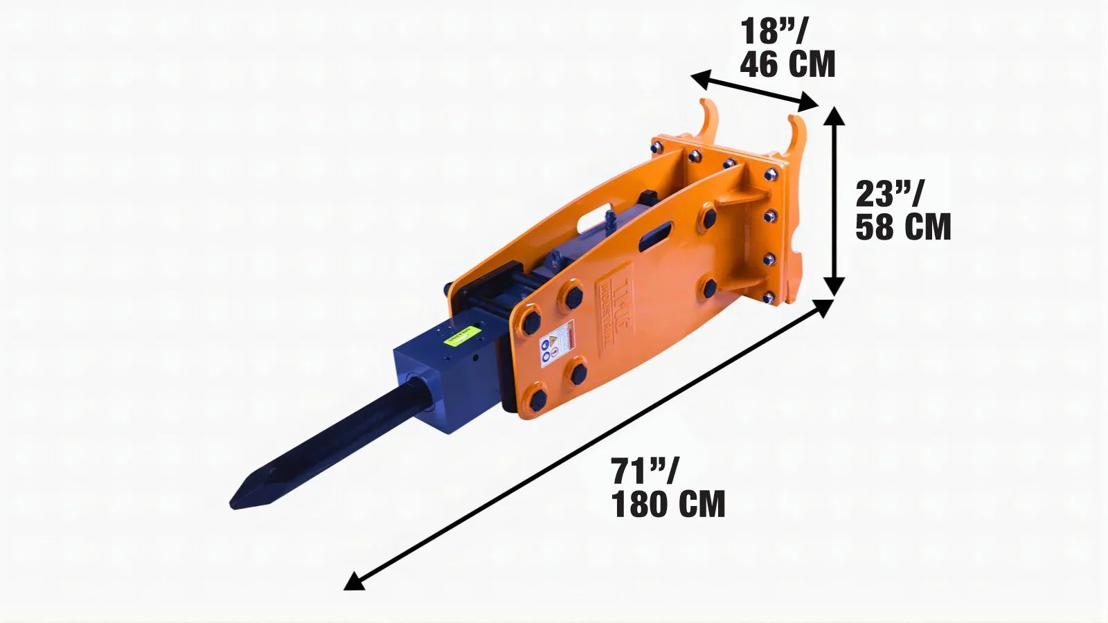 New TMG HB90Q Hammer Hydraulic Breaker Hydruallic Hammer for a 6 - 9 ton