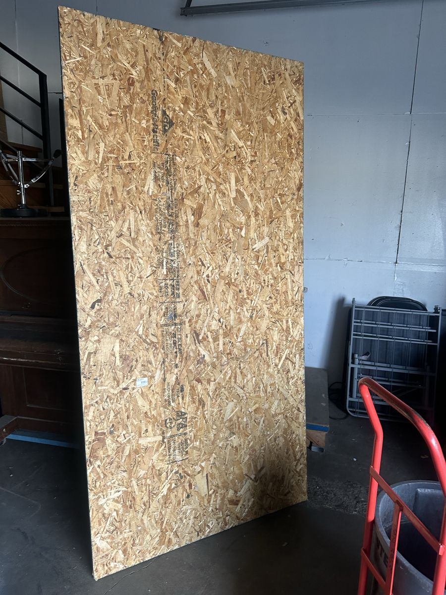 1 4x8 23/32” OSB