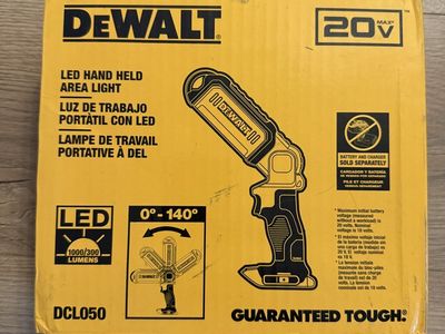 Dewalt DCL050 20V MAX LED Hand Held Area Light