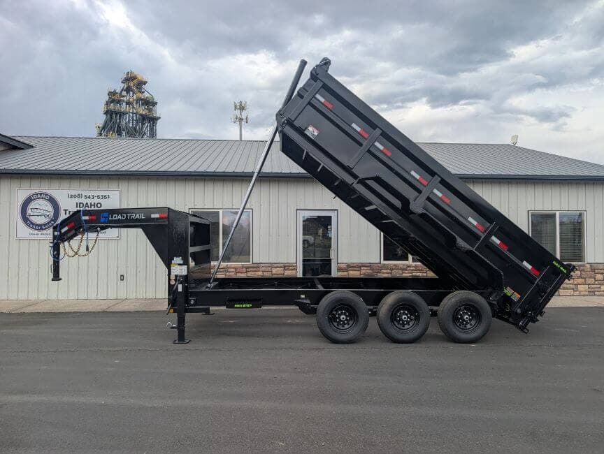 2027 Load Trail DG 83x16x3 Triple Axle Gooseneck Low-Pro Dump Trailer