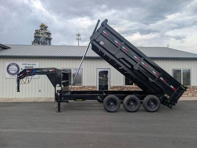 2027 Load Trail DG 83x16x3 Triple Axle Gooseneck Low-Pro Dump Trailer