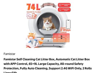Phone App Kitty Litter Box