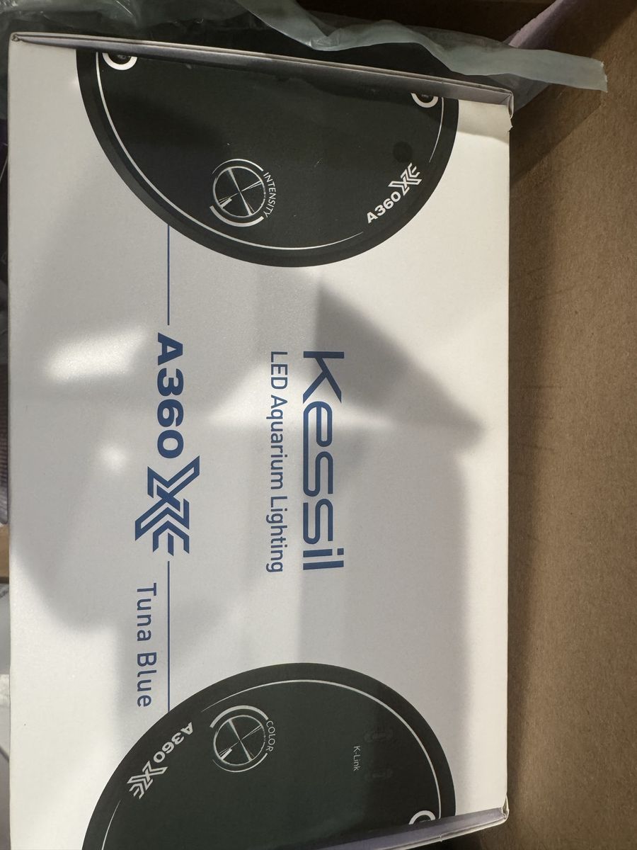 Kessil A360X Tuna Blue LED Aquarium Light - New in Box, Full-Spectrum, K-Link Compatible