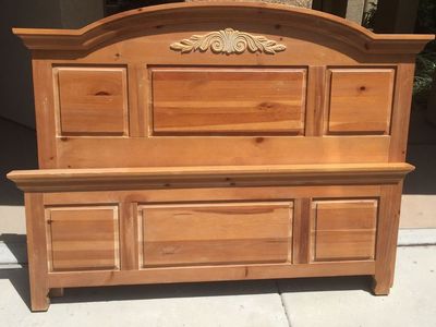 Queen Size Bed, Frame And Box Springs