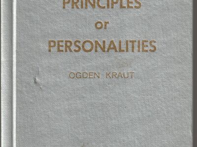 Principles or Personalities by Ogden Kraut