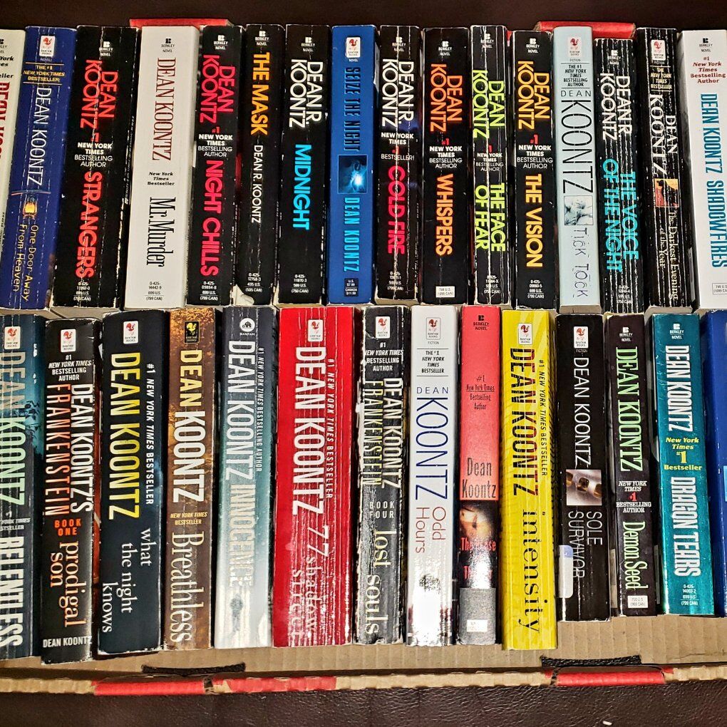 Dean Koontz book collection