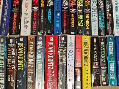 Dean Koontz book collection