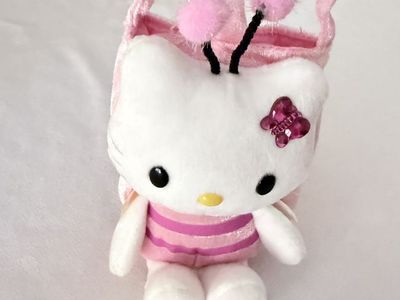 Hello Kitty Plush Bag & Lanyard Set