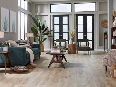 Mohawk Home Walker Creek Oak MR103 Hybrid Resilient Waterproof 10MM Plank Flooring 1838639 #98654
