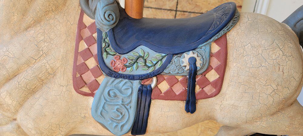 Vintage Carousel Wonder Horse