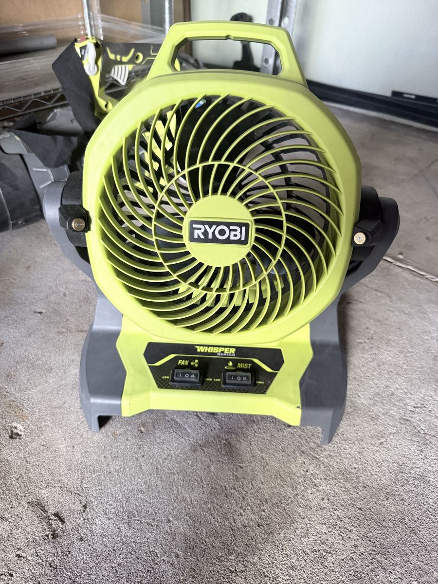 Ryobi Misting Fan