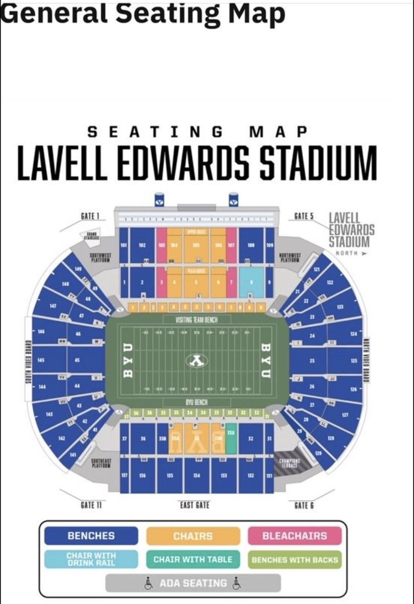 Selling 2 tickets to the BYU vs. Utah Tech football game!
