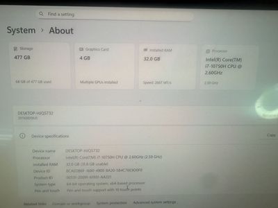 INSANE DEAL ON EXTREME Thinkpad x1 6 core i7/32gb ddr4/512gb 4k touchscreen ....