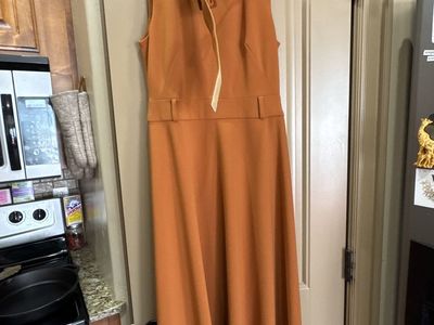 Calvin Klein Orange Dress