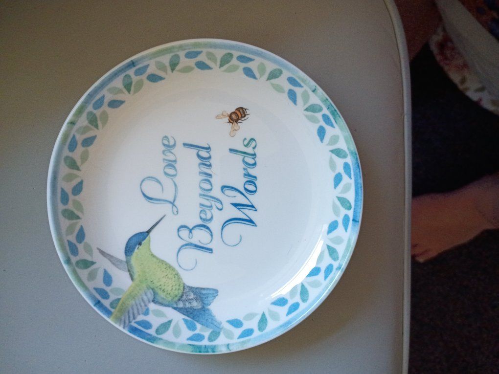 Lenox American by Design "Butterfly Meadow" plate